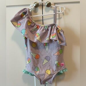 Ruffle Butts one piece Swimsuit Girls 4T